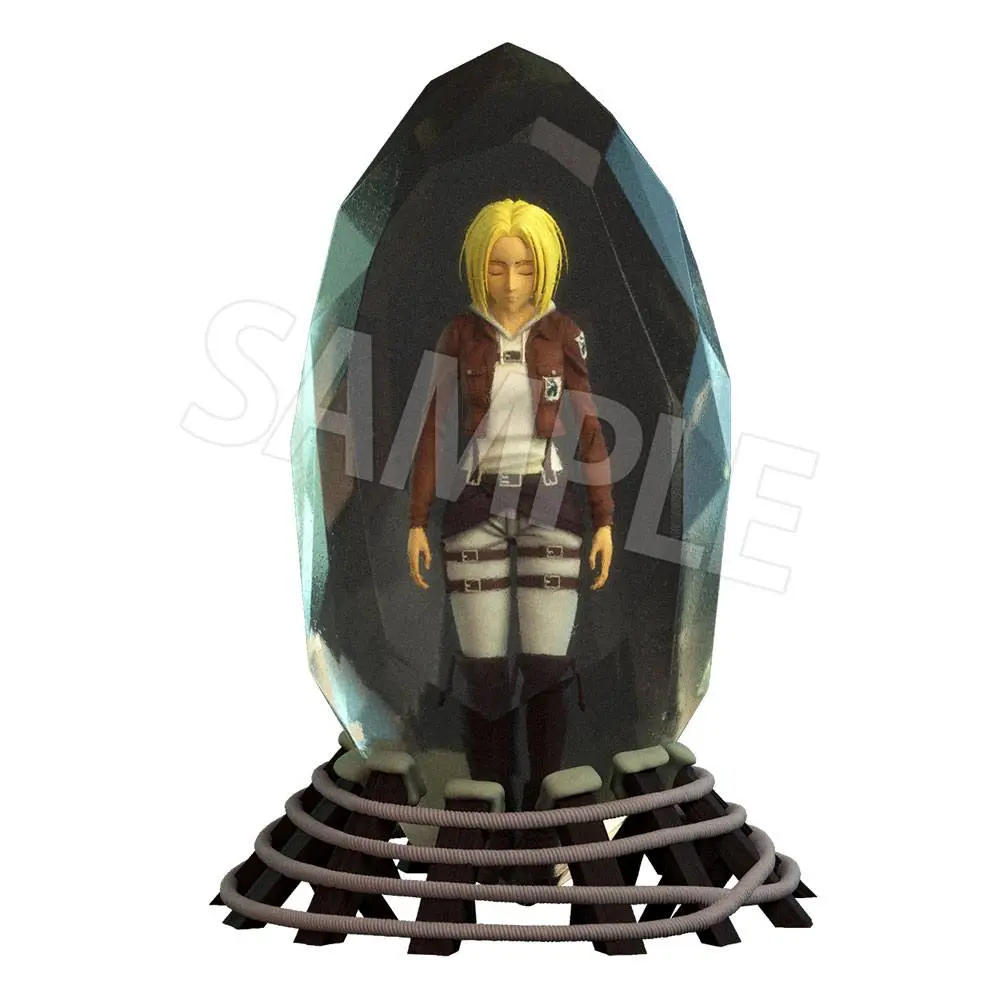 Attack on Titan 3D Crystal Statue Annie Leonhart 10 cm Produktfoto