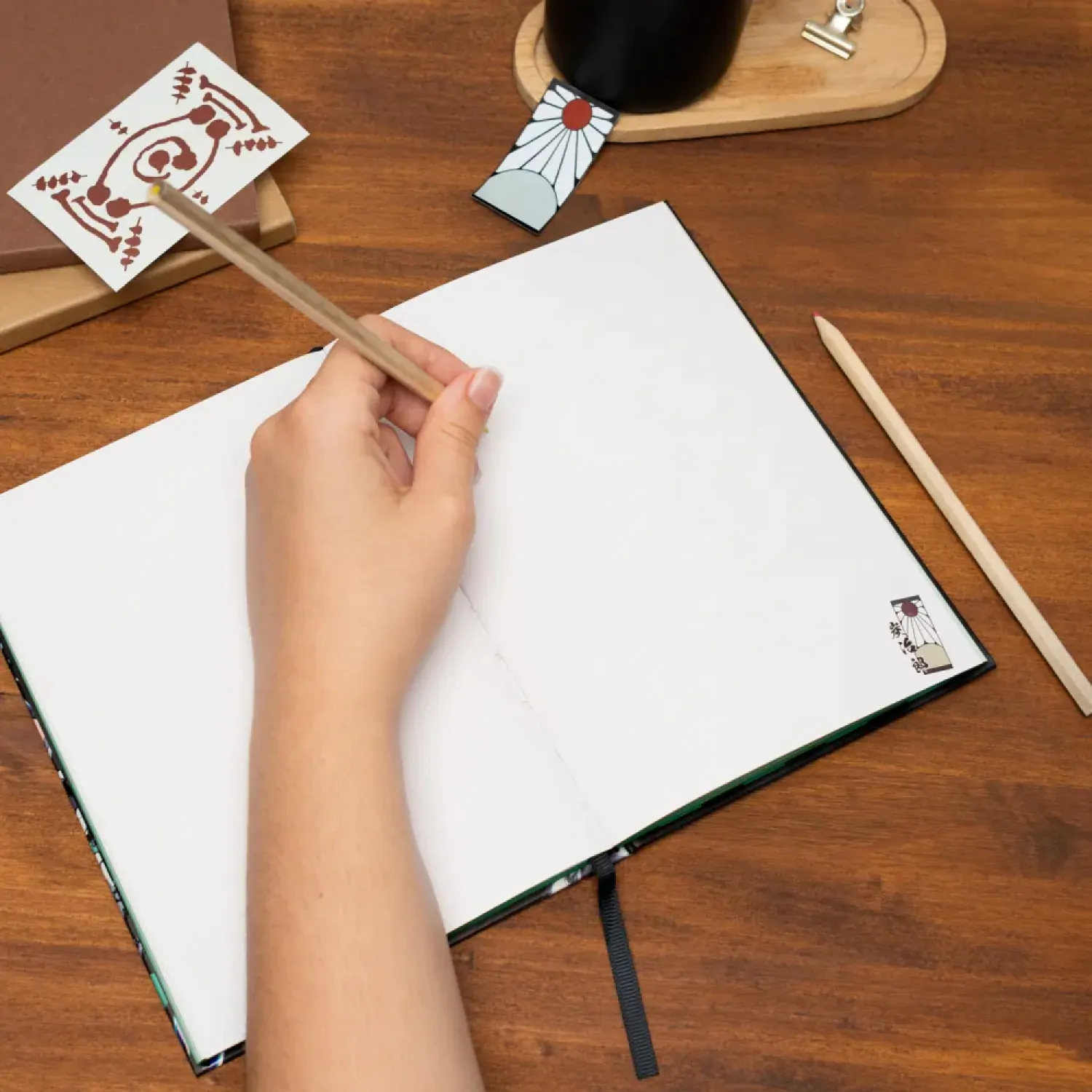 Demon Slayer Kimetsu no Yaiba A5 Premium Notizbuch Produktfoto