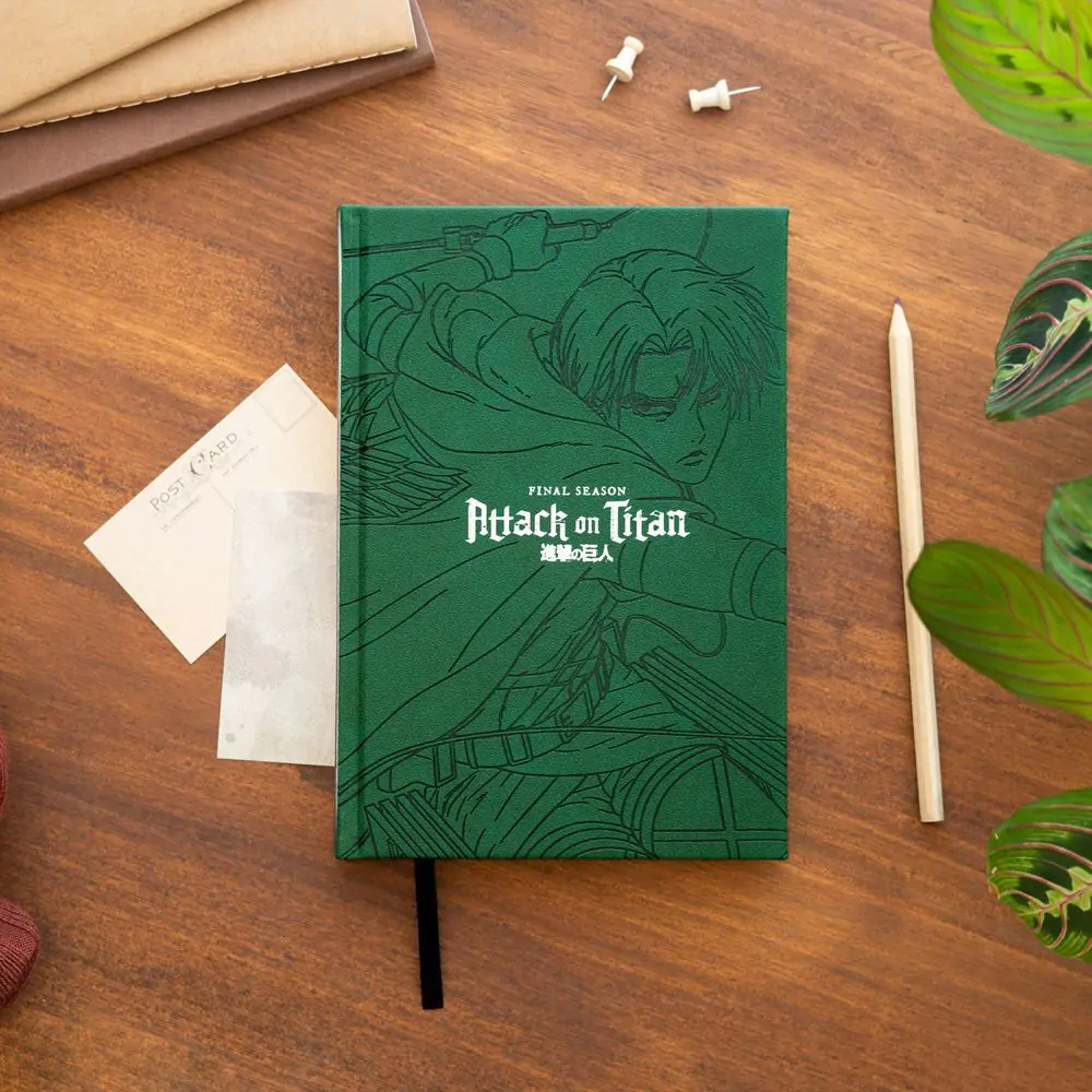 Attack on Titan A5 Premium Notizbuch Produktfoto