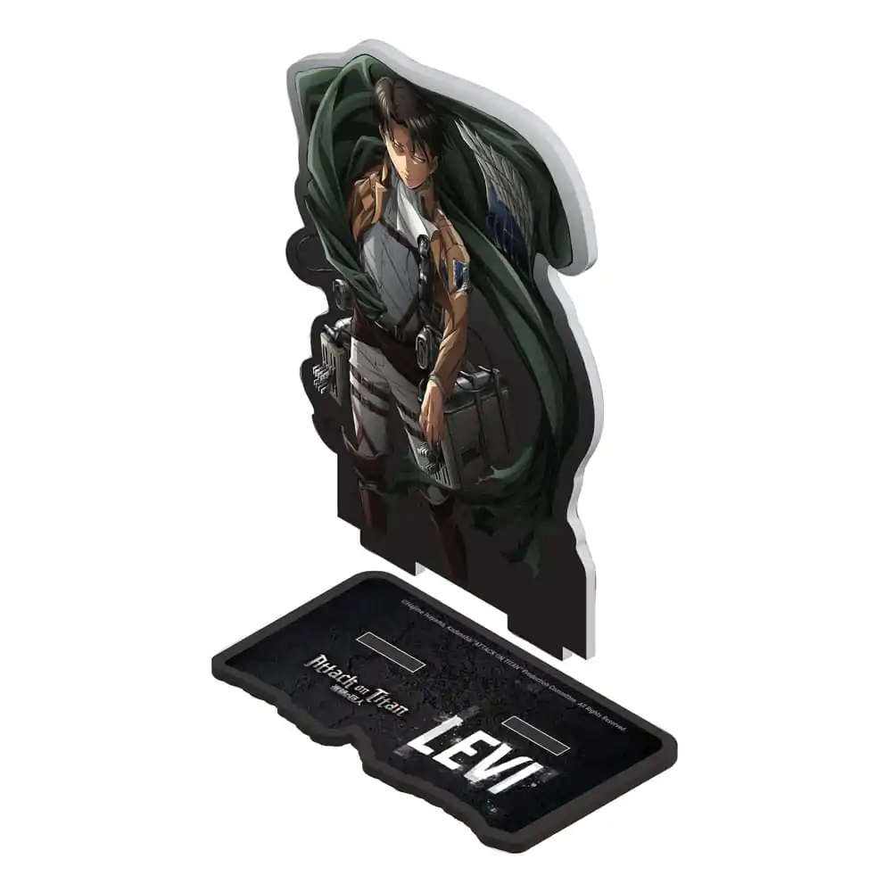 Attack on Titan Acryl Figur Levi Battle-Ready 18 cm Produktfoto