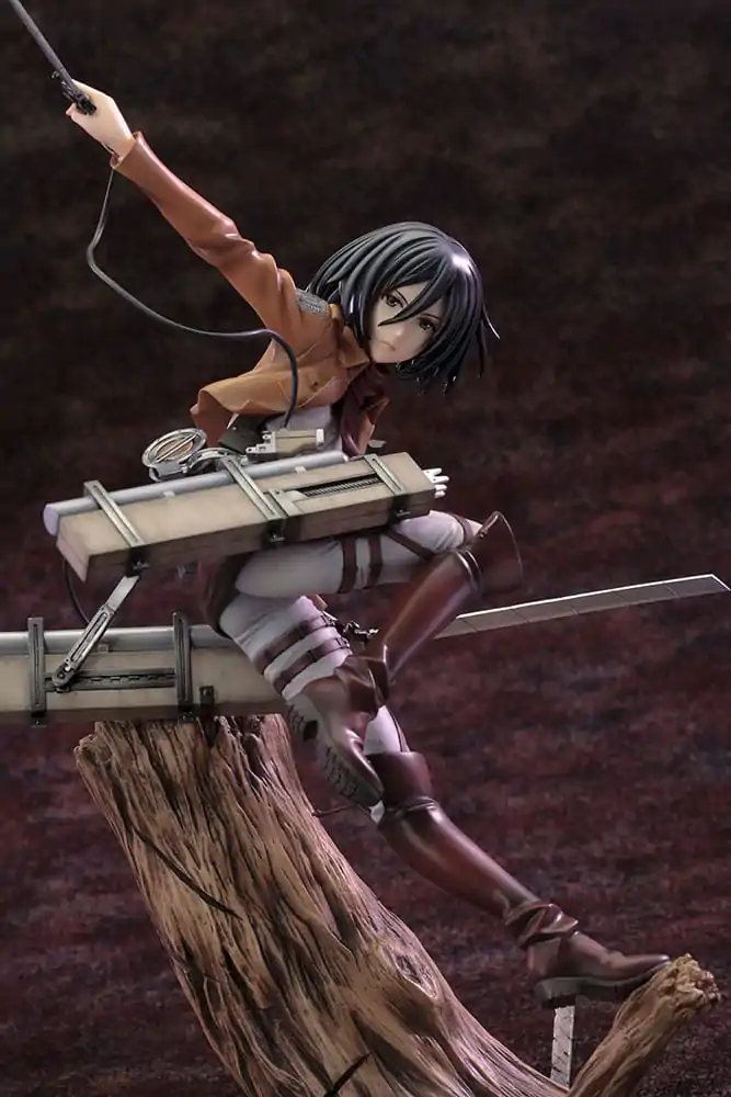 Attack on Titan ARTFXJ Statue 1/8 Mikasa Ackerman Renewal Package Ver. 35 cm termékfotó