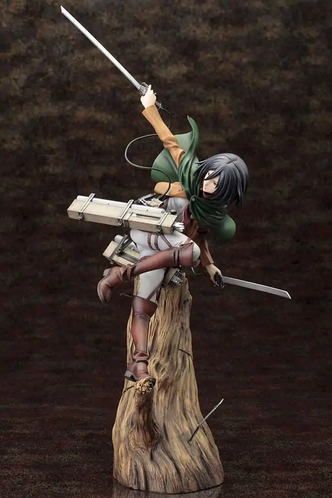 Attack on Titan ARTFXJ Statue 1/8 Mikasa Ackerman Renewal Package Ver. 35 cm termékfotó