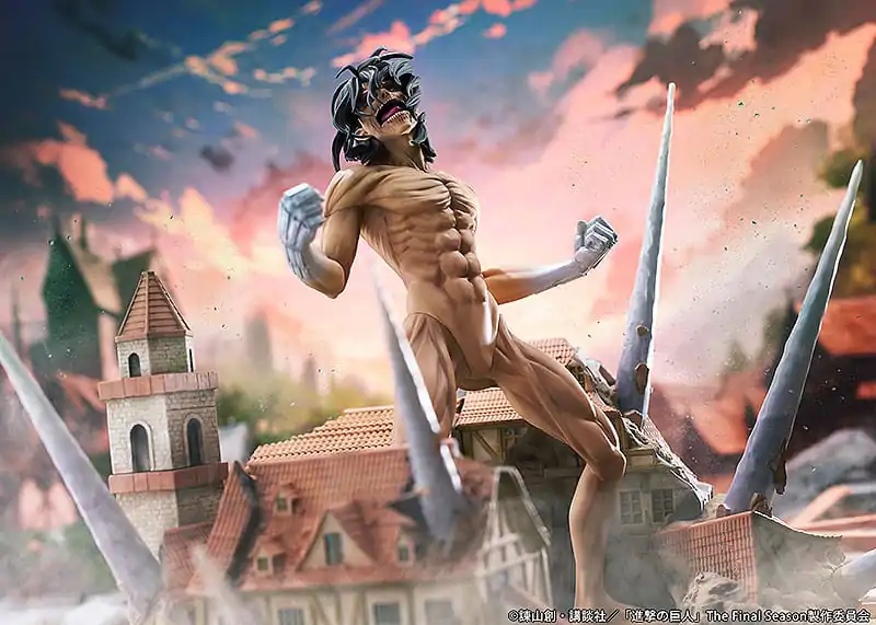 Attack on Titan PVC Statue Eren Jaeger: Attack Titan Ver. -Judgment- 25 cm termékfotó