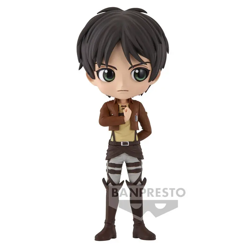 Attack On Titan Eren Yeager ver.A  Q posket Figur 14cm termékfotó