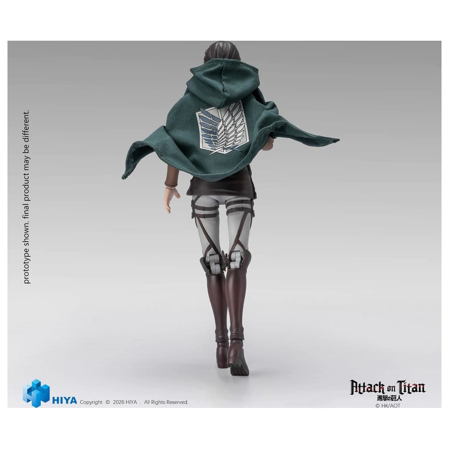 Attack on Titan Exquisite Basic Series Actionfigur 1/12 Eren Yeager 15 Zentimeter Produktfoto