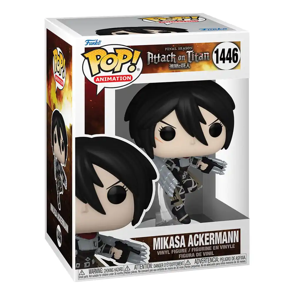 Attack on Titan POP! Animation Vinyl Figur Mikasa Ackerman 9 cm termékfotó