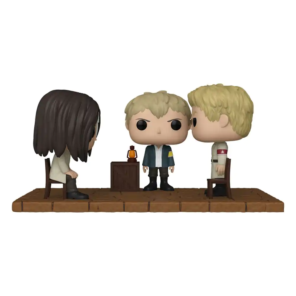 Attack on Titan POP! Moment Vinyl Figuren Eren meets Reiner 9 cm termékfotó