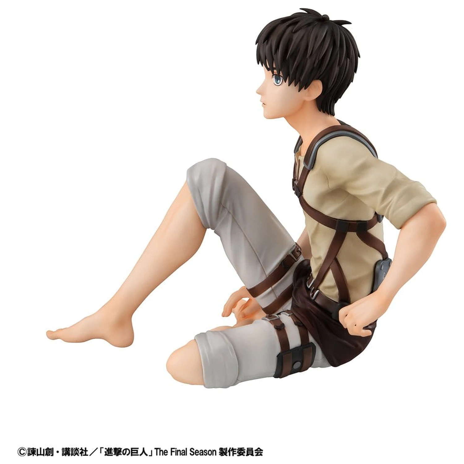 Attack on Titan G.E.M. Series PVC Figur Eren Yeager Palm Size 10 cm Produktfoto
