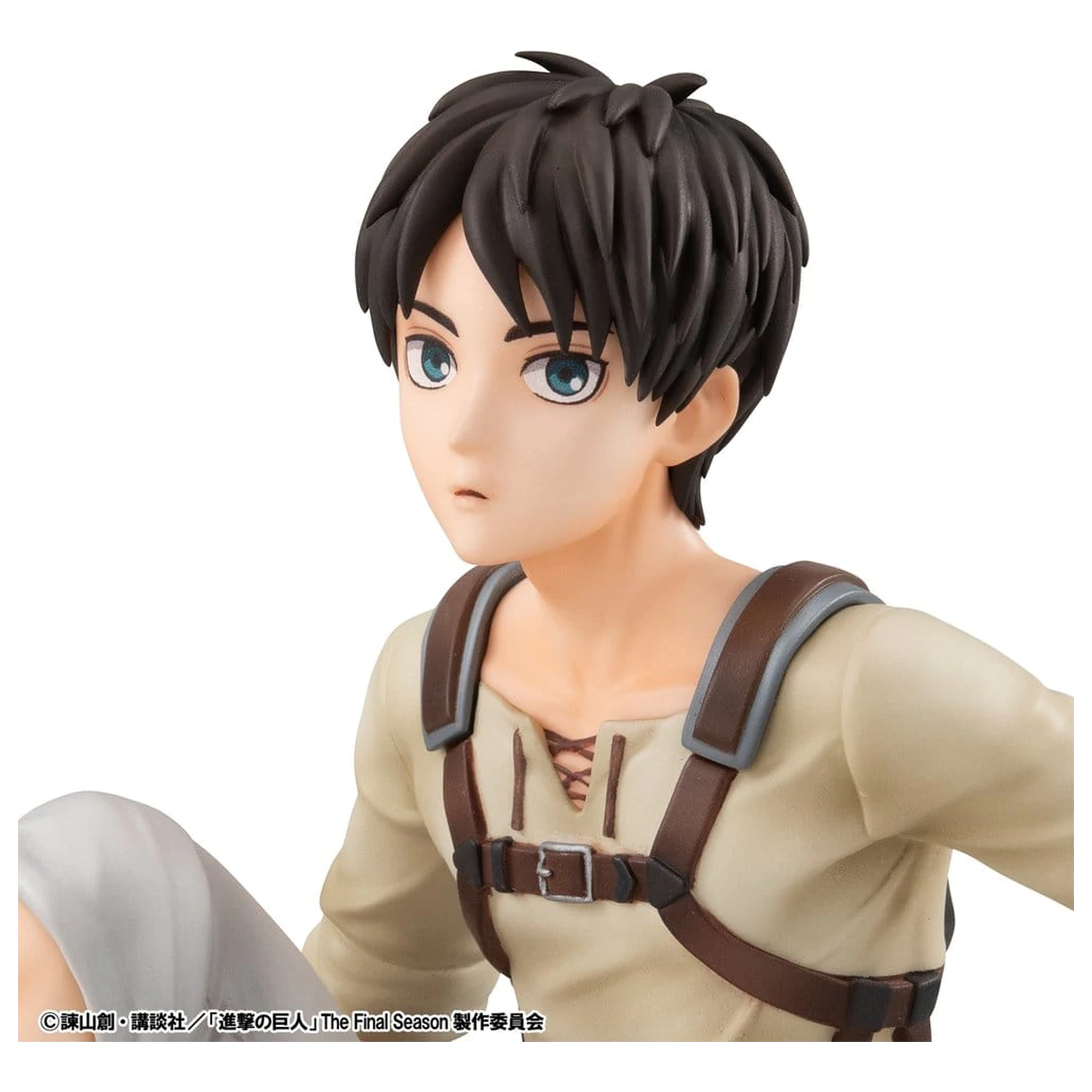 Attack on Titan G.E.M. Series PVC Figur Eren Yeager Palm Size 10 cm Produktfoto