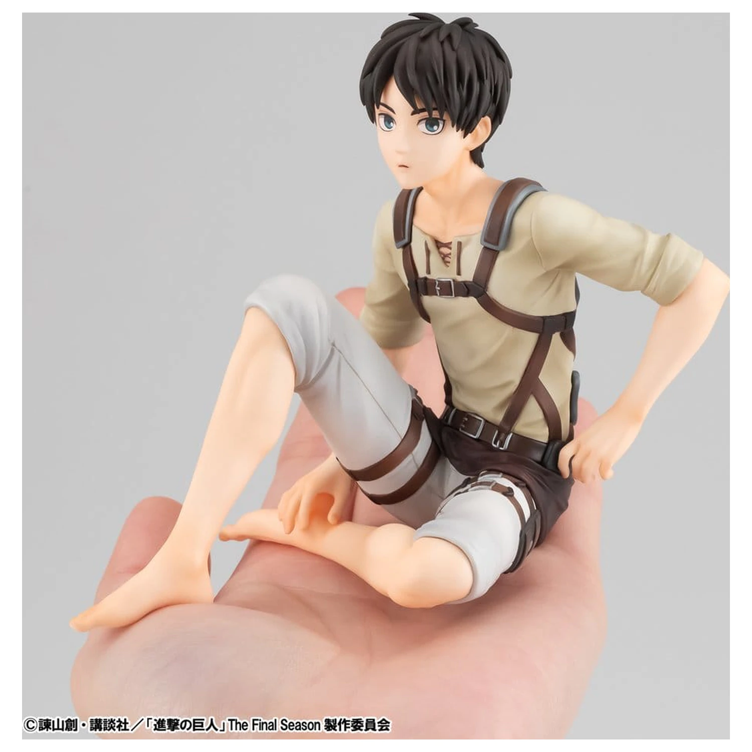 Attack on Titan G.E.M. Series PVC Figur Eren Yeager Palm Size 10 cm Produktfoto