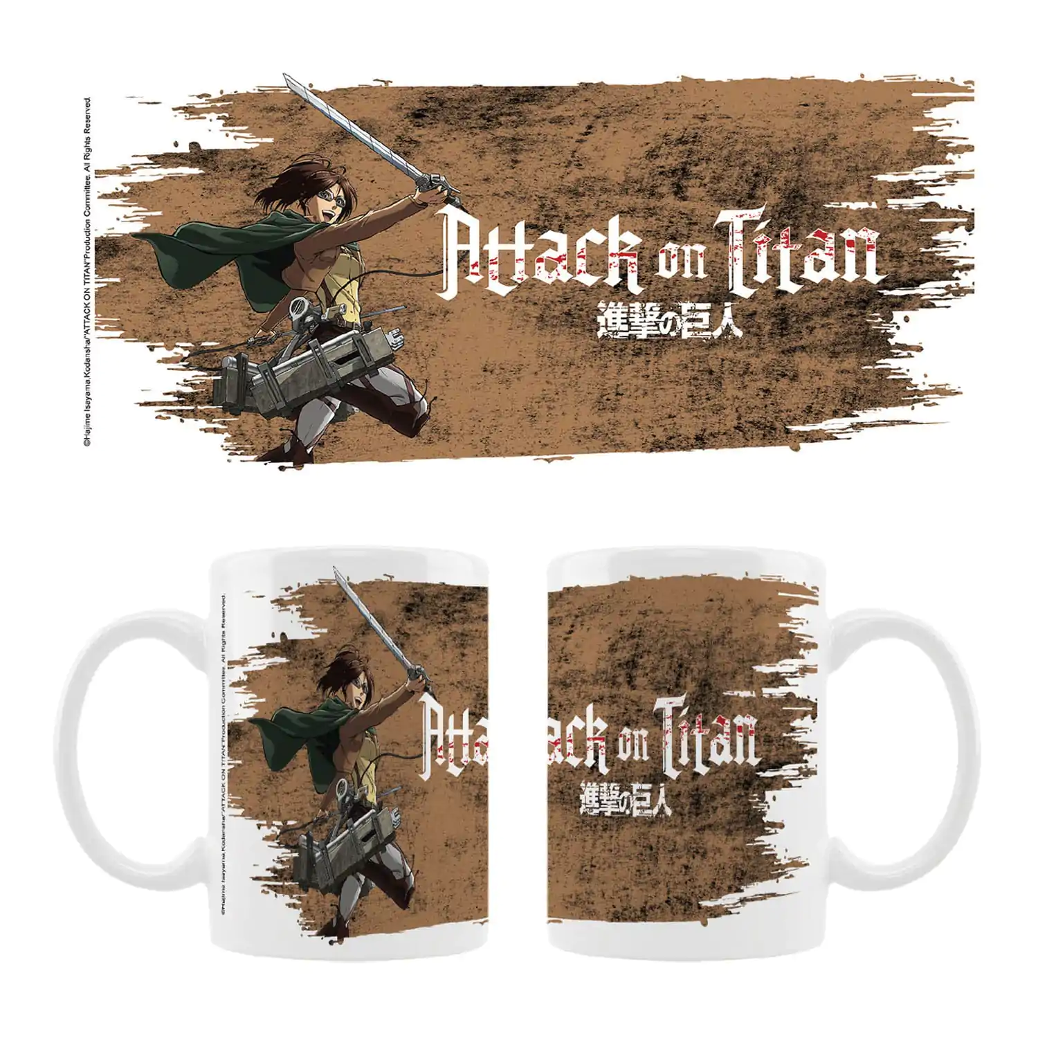 Attack on Titan Keramik Tasse Hange Produktfoto