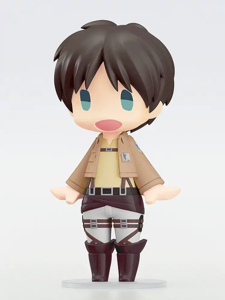 Attack on Titan HELLO! GOOD SMILE Actionfigur Eren Yeager 10 cm Produktfoto