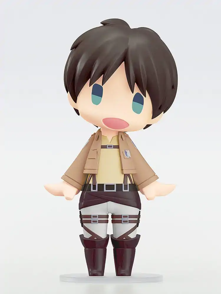 Attack on Titan HELLO! GOOD SMILE Actionfigur Eren Yeager 10 cm Produktfoto