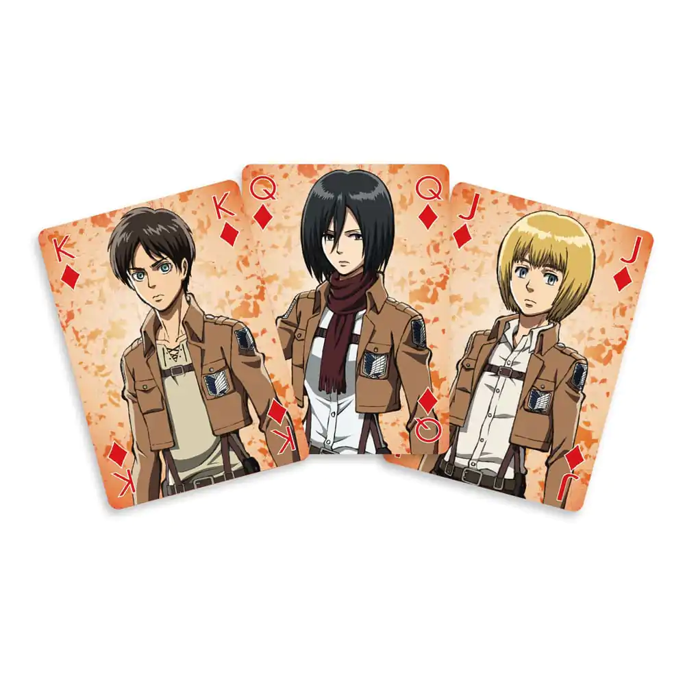 Attack On Titan Spielkarten termékfotó