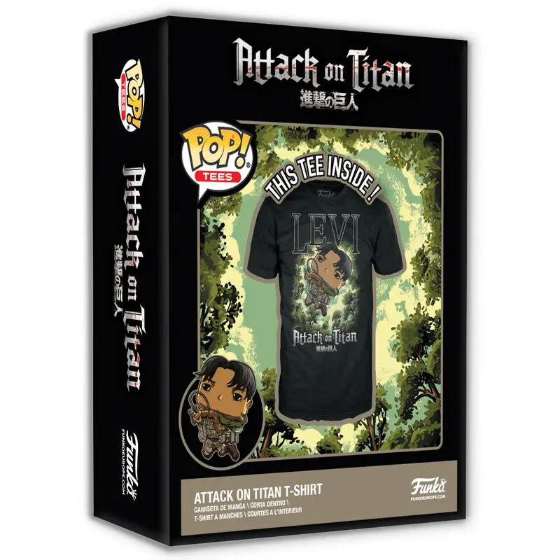 Attack on Titan Levi Ackerman T-shirt Produktfoto