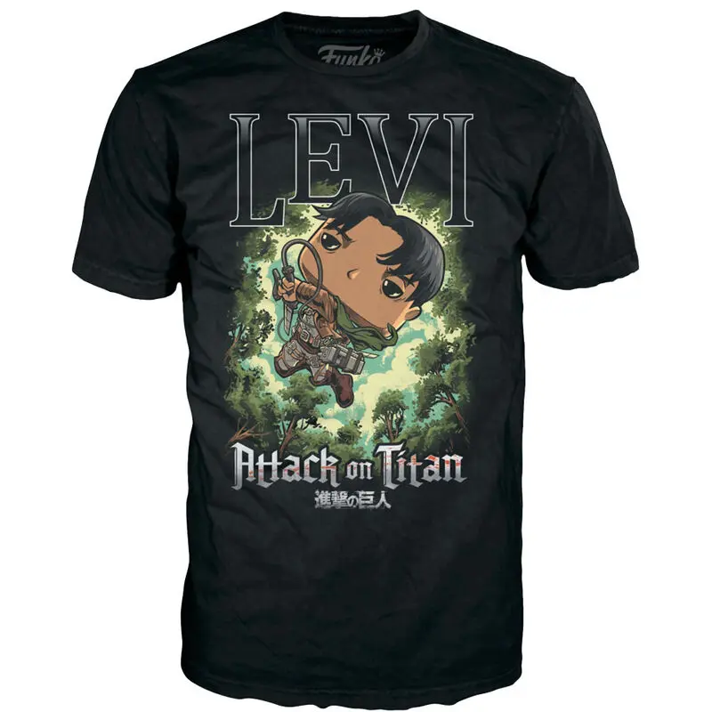 Attack on Titan Levi Ackerman T-shirt Produktfoto