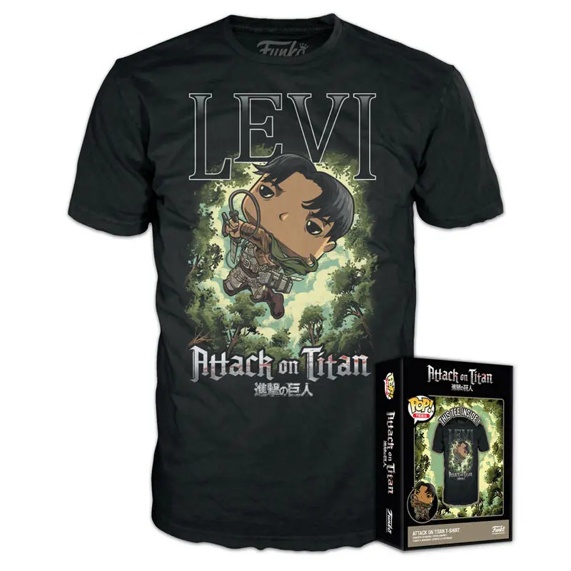 Attack on Titan Levi Ackerman T-shirt Produktfoto
