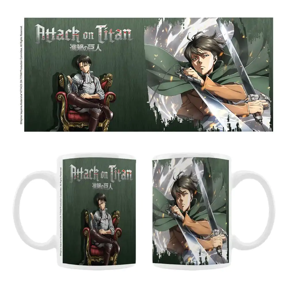 Attack on Titan Keramiktasse Levi Produktfoto