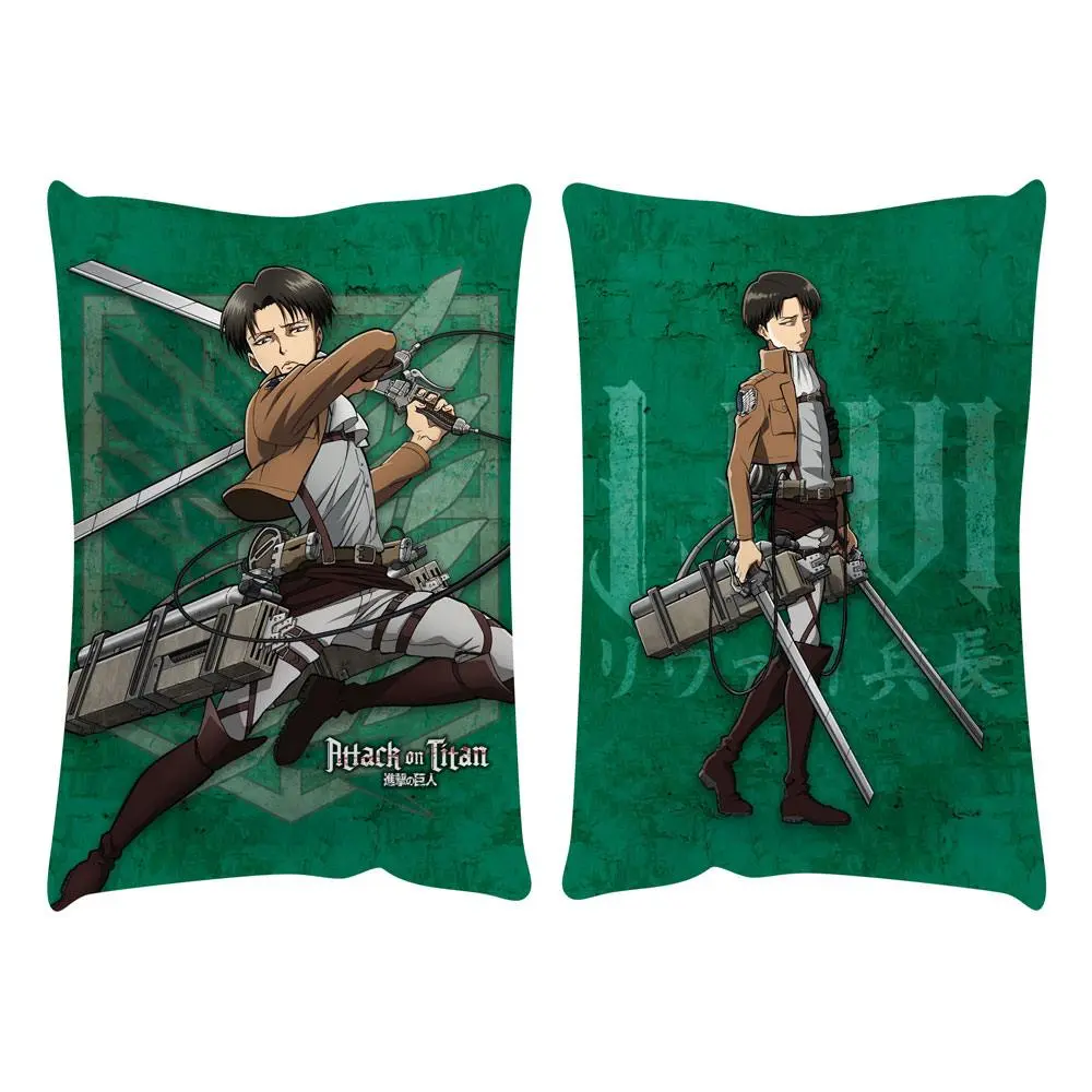Attack on Titan Kissen Levi 50 x 35 cm Produktfoto