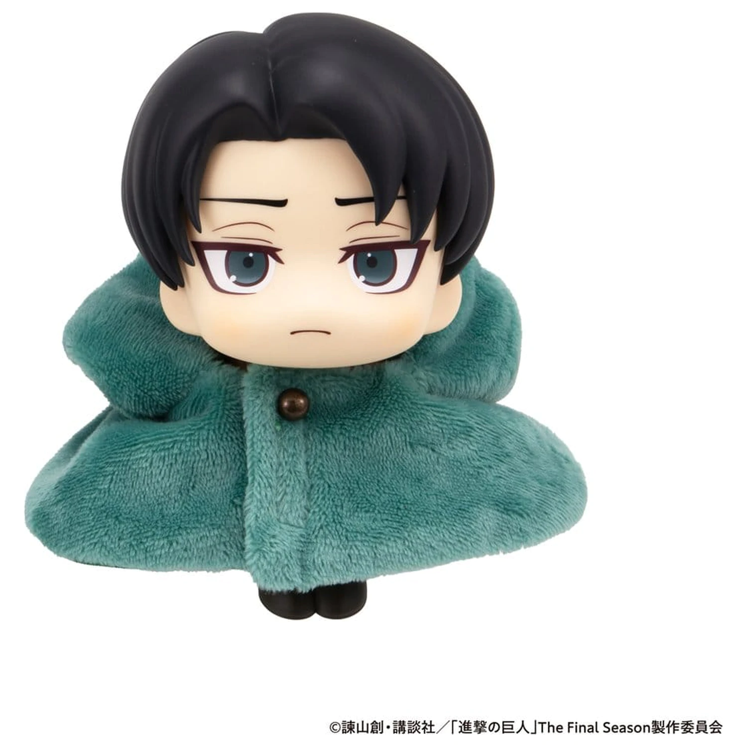 Attack on Titan Look Up Umhang Zubehör für Look Up PVC Statuen Umhang des Scout Regiments 12 cm Produktfoto