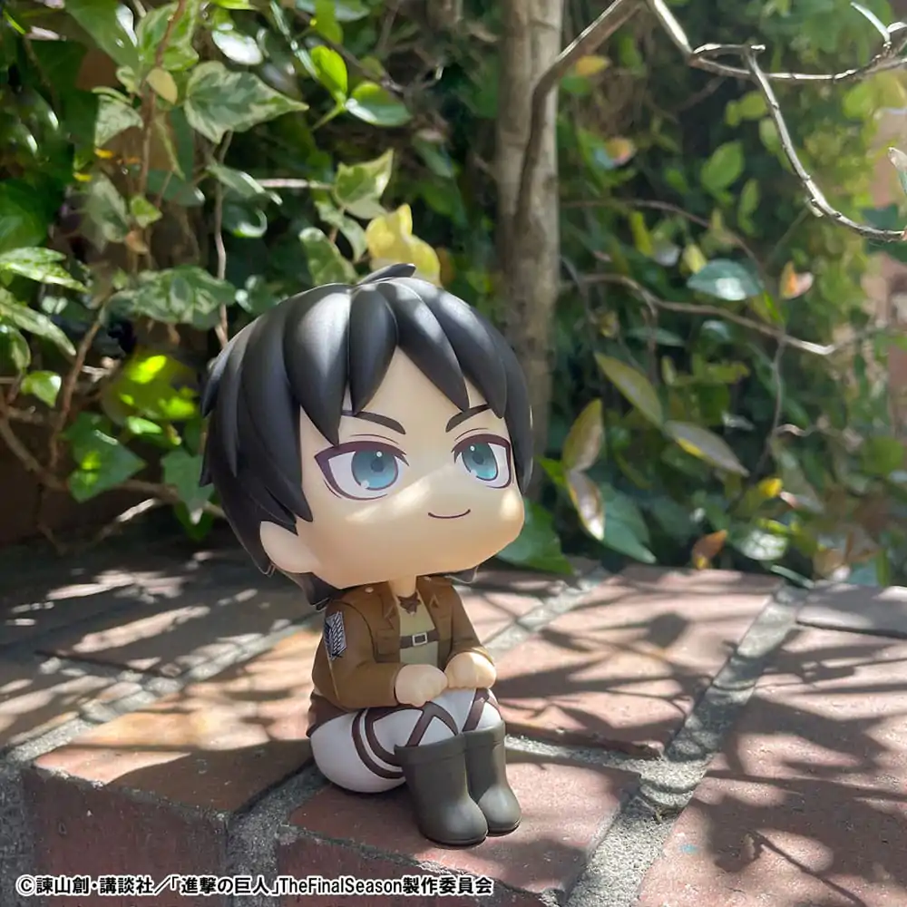 Attack on Titan Look Up PVC Statue Eren Jaeger 11 cm Produktfoto