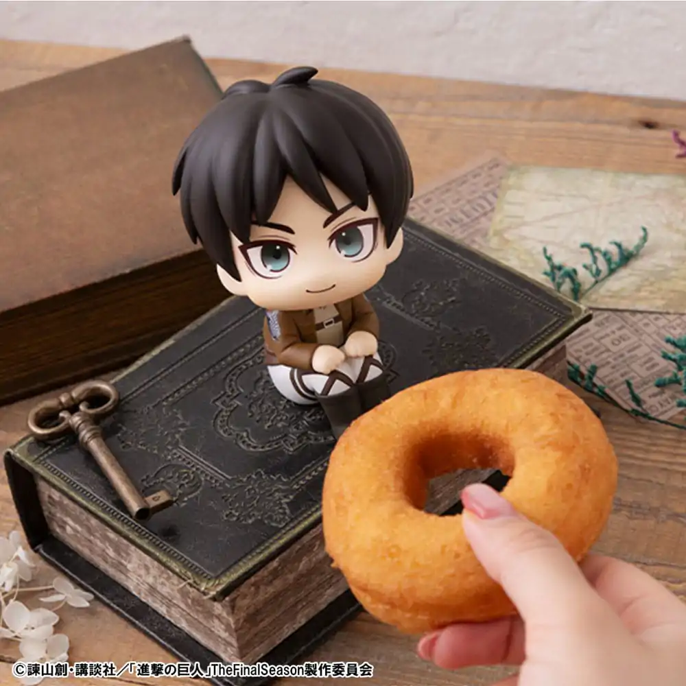Attack on Titan Look Up PVC Statue Eren Jaeger 11 cm Produktfoto