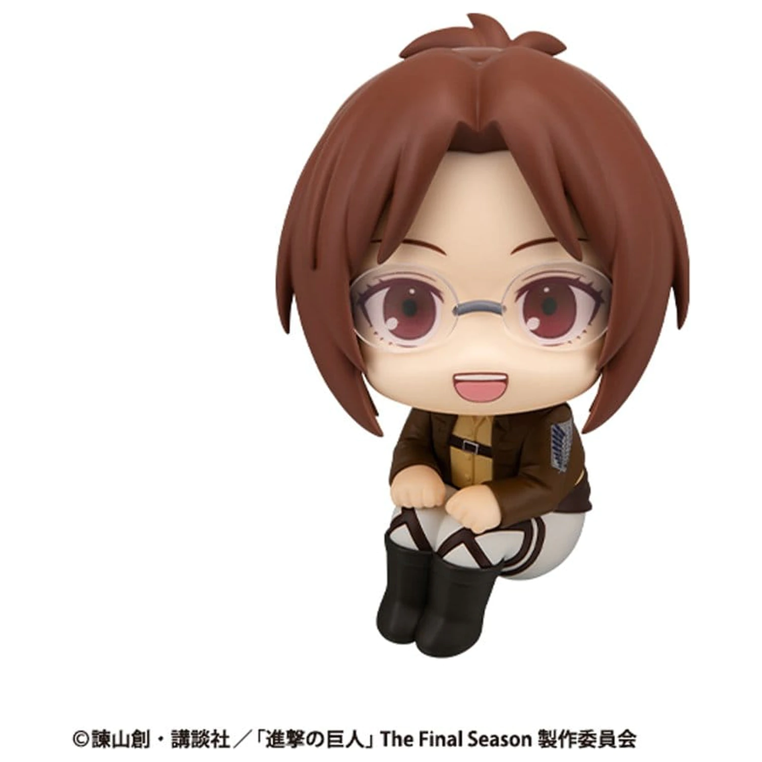 Attack on Titan Look Up PVC Statue Hange Zoe 11 cm Produktfoto