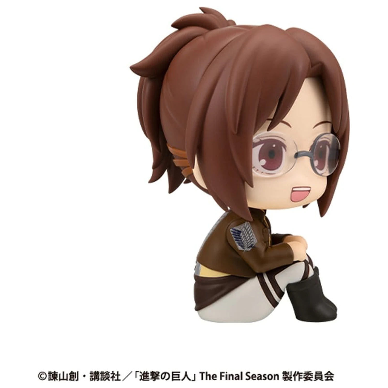 Attack on Titan Look Up PVC Statue Hange Zoe 11 cm Produktfoto