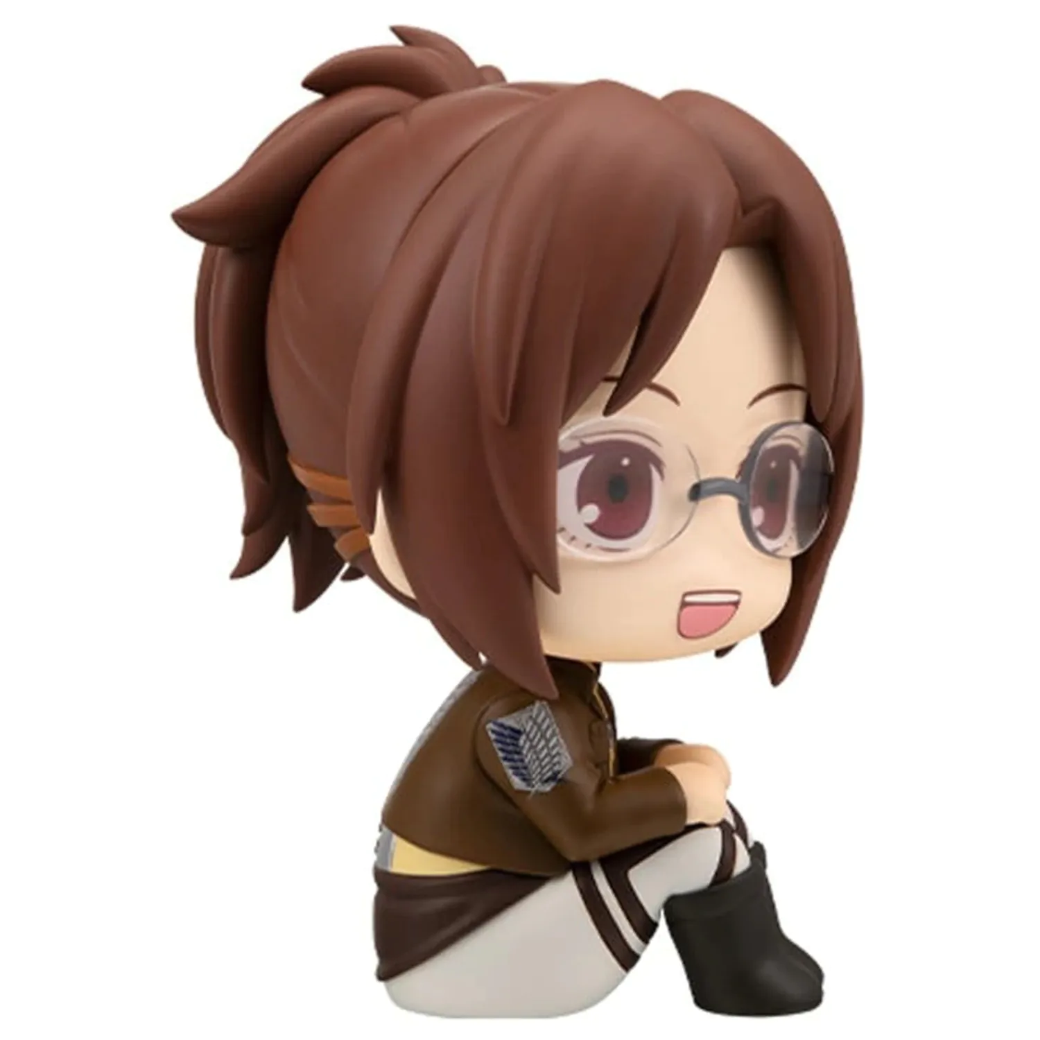 Attack on Titan Look Up PVC Statue Hange Zoe 11 cm Produktfoto
