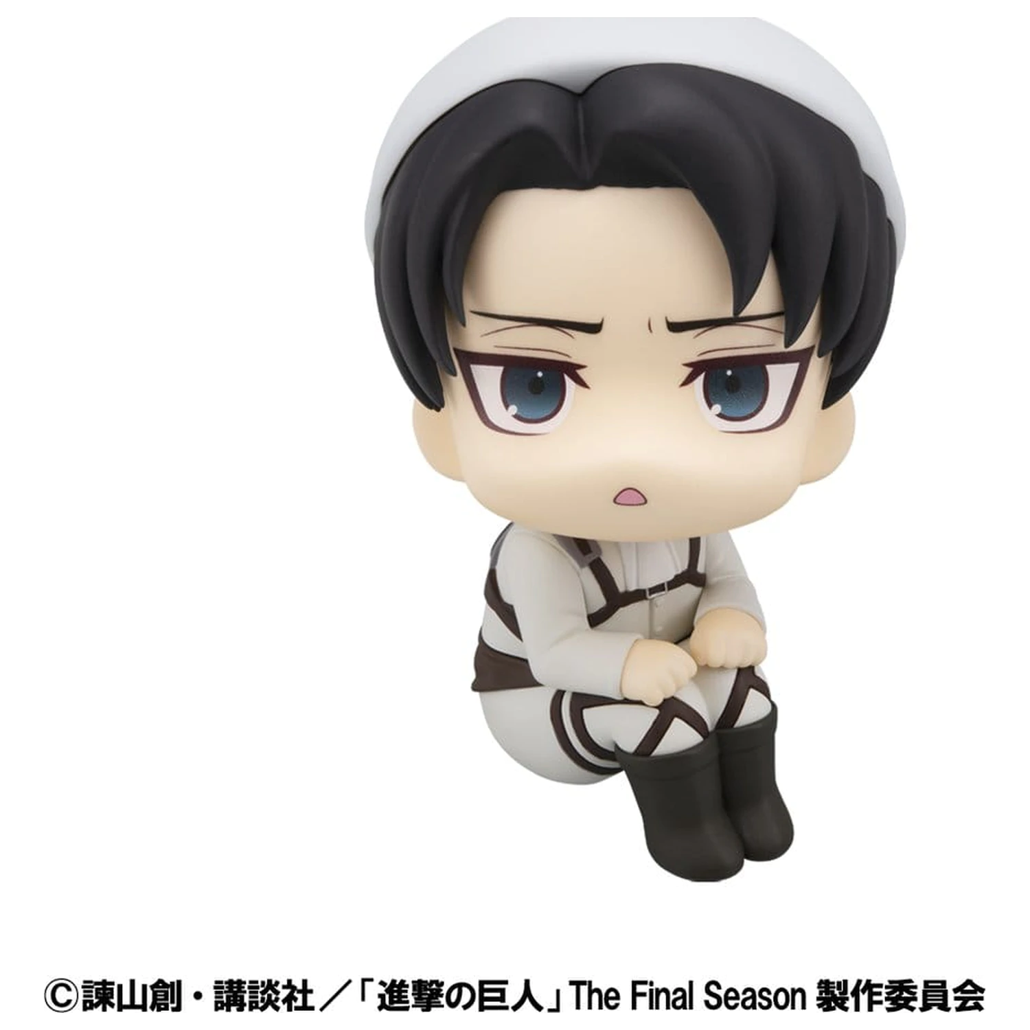Attack on Titan Look Up PVC Statuen Levi Cleaning up Ver. & Mikasa Ackerman (mit Geschenk) 11 cm Produktfoto