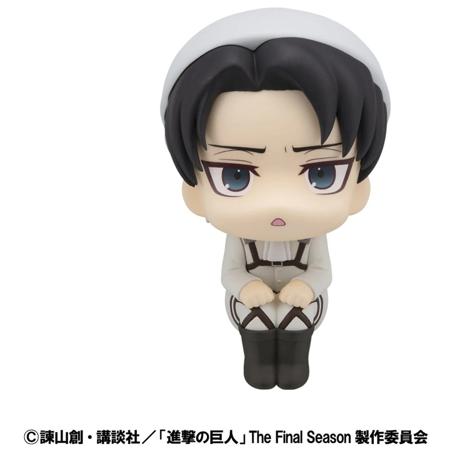 Attack on Titan Look Up PVC Statuen Levi Cleaning up Ver. & Mikasa Ackerman (mit Geschenk) 11 cm Produktfoto