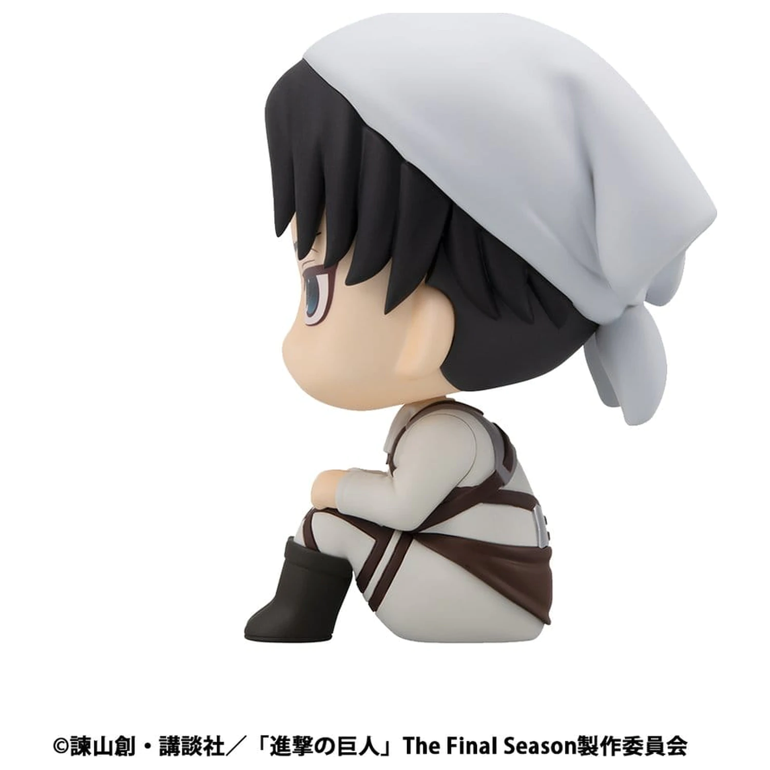 Attack on Titan Look Up PVC Statuen Levi Cleaning up Ver. & Mikasa Ackerman (mit Geschenk) 11 cm Produktfoto