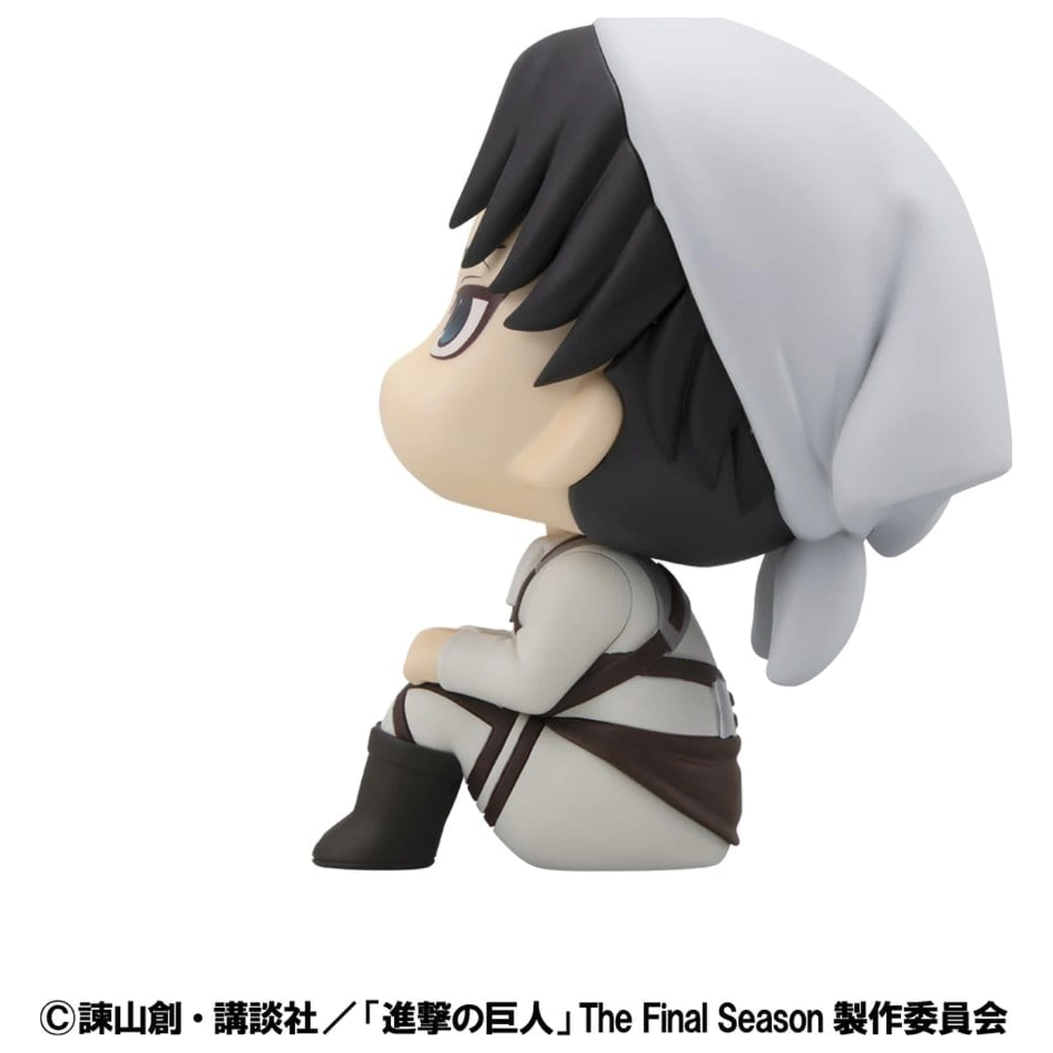 Attack on Titan Look Up PVC Statue Levi Cleaning up Ver. 11 cm Produktfoto