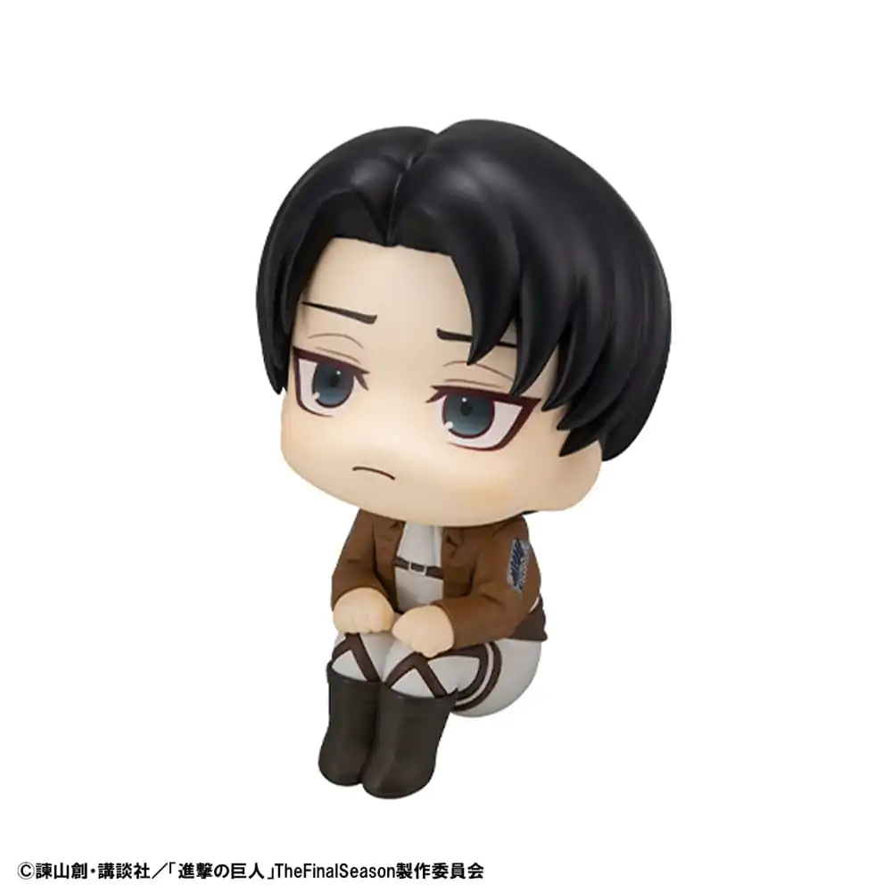 Attack on Titan Look Up PVC-Statue Levi 11 cm Produktfoto