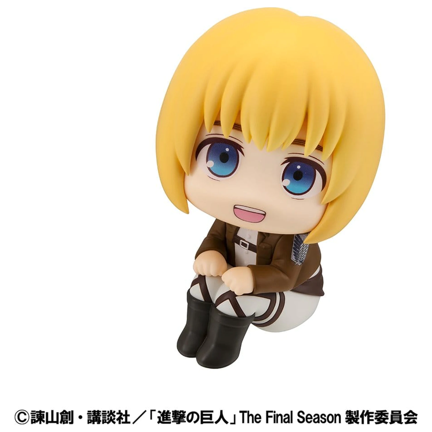 Attack on Titan Lookup PVC Figuren 2er-Pack Armin Arlert & Eren Yeager Grumpy Ver. 11 cm (mit Geschenk) Produktfoto