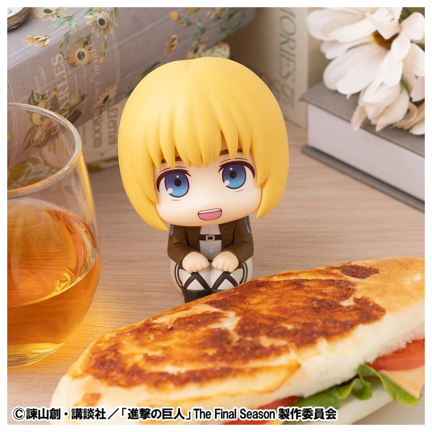 Attack on Titan Lookup PVC Figuren 2er-Pack Armin Arlert & Eren Yeager Grumpy Ver. 11 cm (mit Geschenk) Produktfoto