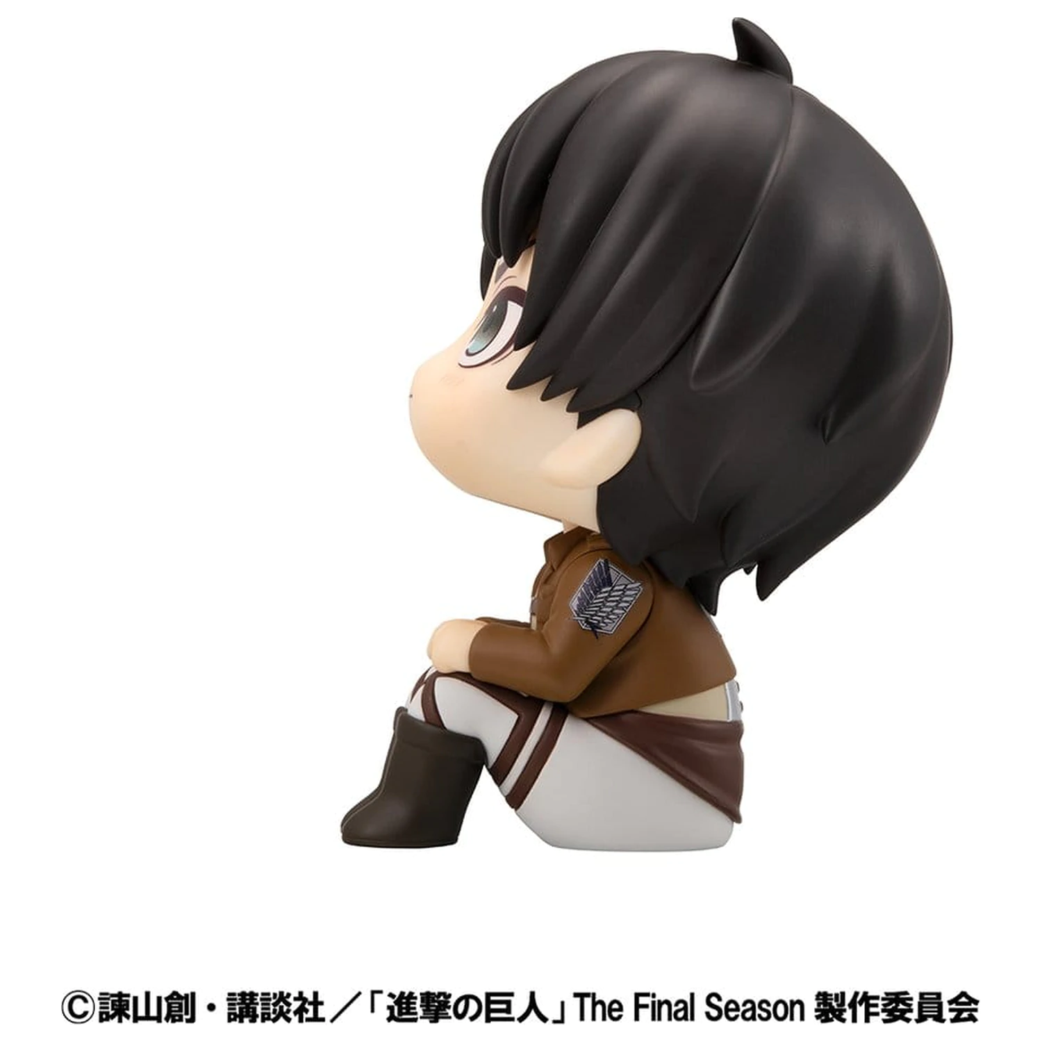 Attack on Titan Lookup PVC Figur Eren Jaeger Grumpy Ver. 11 cm Produktfoto