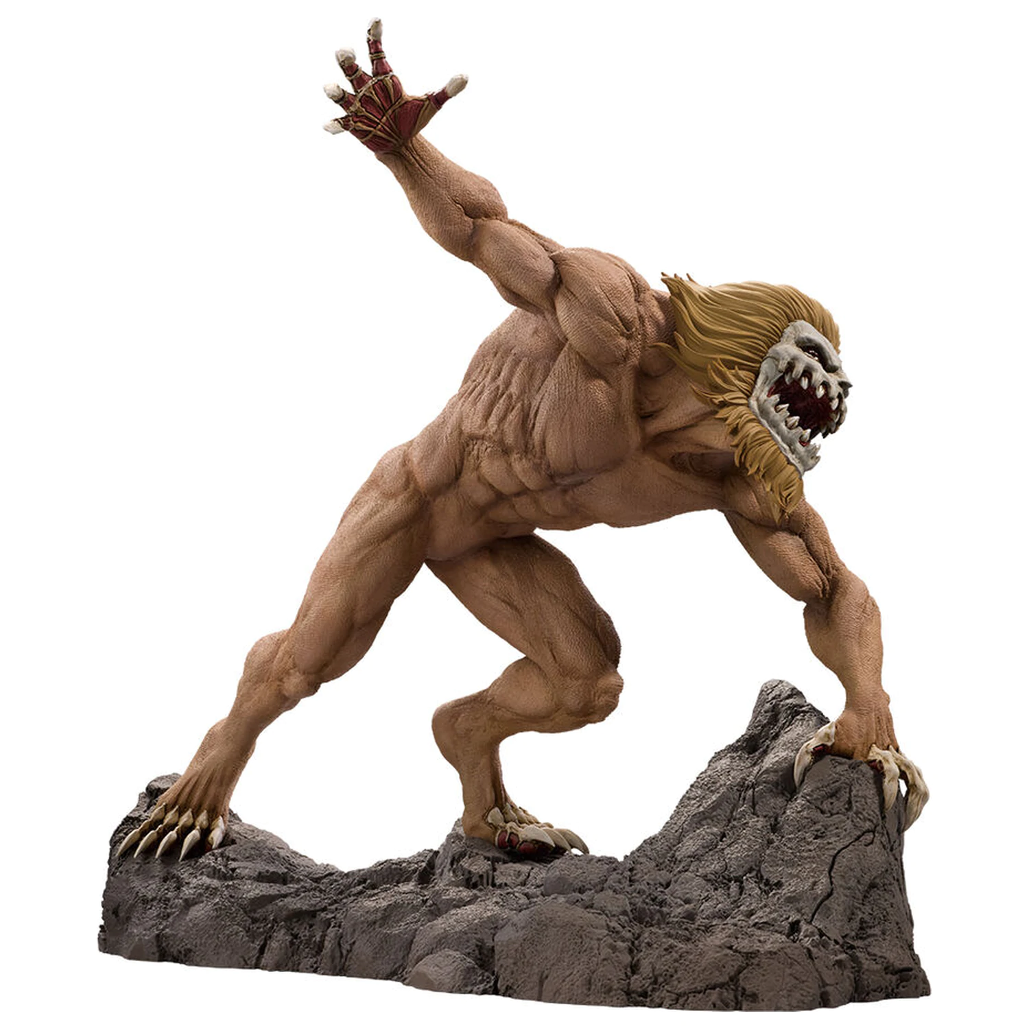 Attack on Titan Mega Impact Jaw Titan Battle of Heaven and Earth Ichibansho Figur 23cm Produktfoto