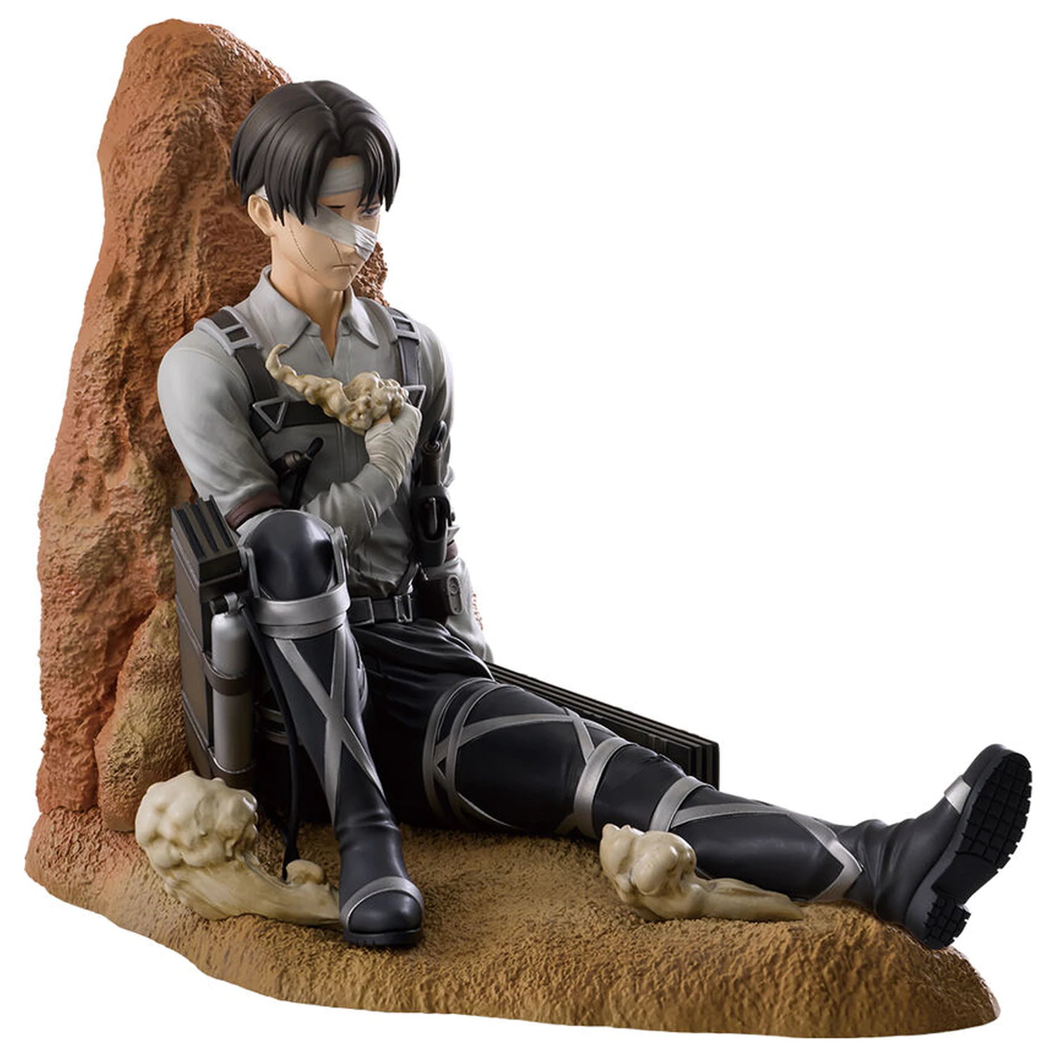 Attack on Titan Mega Impact Levi Battle of Heaven and Earth Ichibansho Figur 11cm Produktfoto