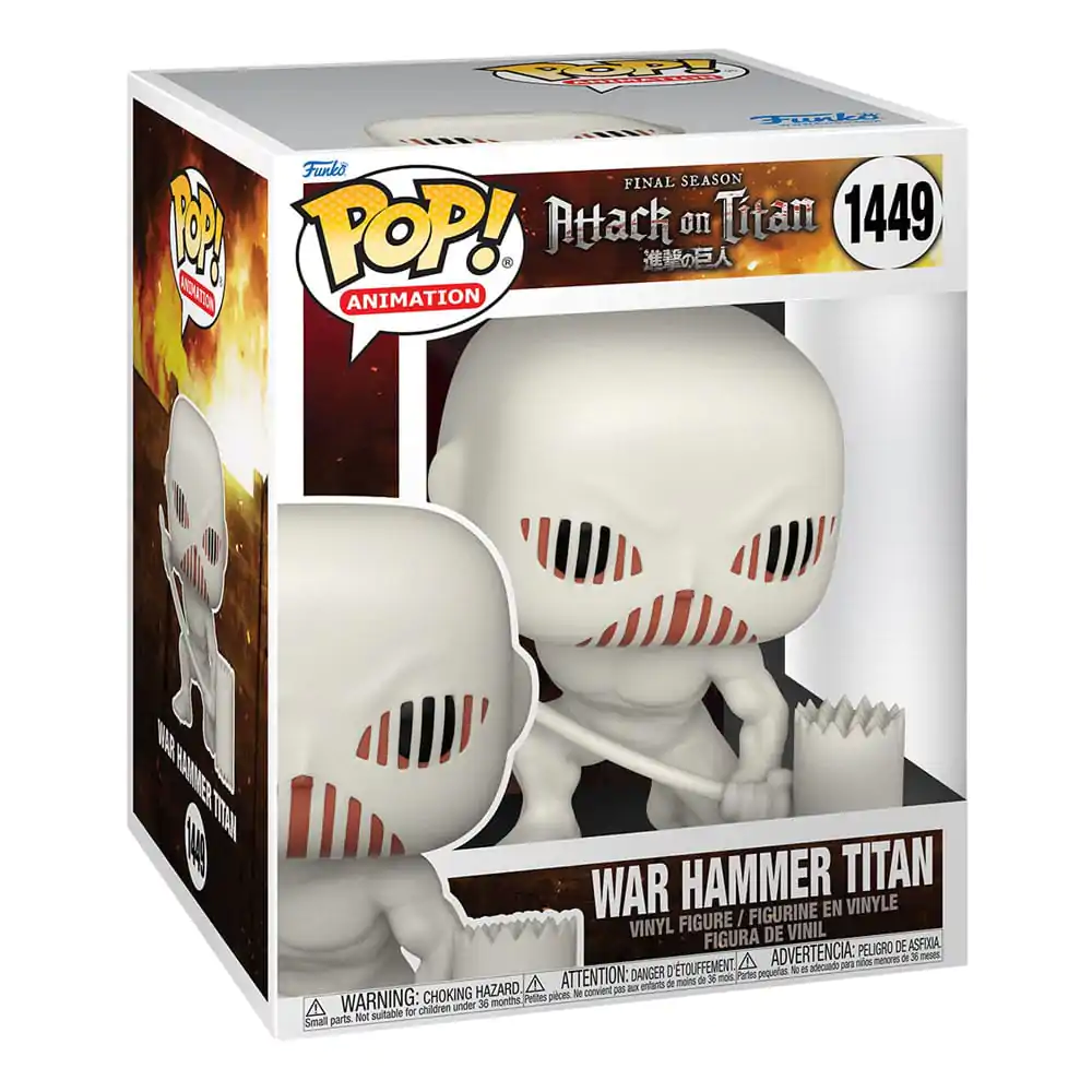 Attack on Titan Oversized POP! Vinyl Figur War Hammer Titan 15 cm termékfotó