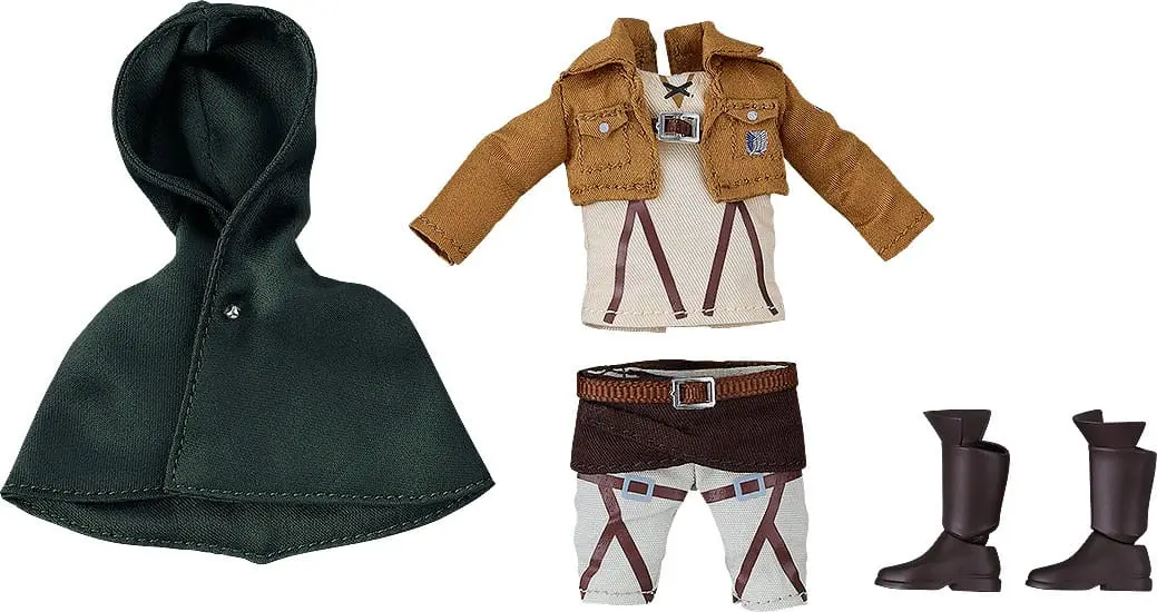 Attack on Titan Zubehör-Set für Nendoroid Doll Actionfiguren Outfit Set: Eren Yeager Produktfoto