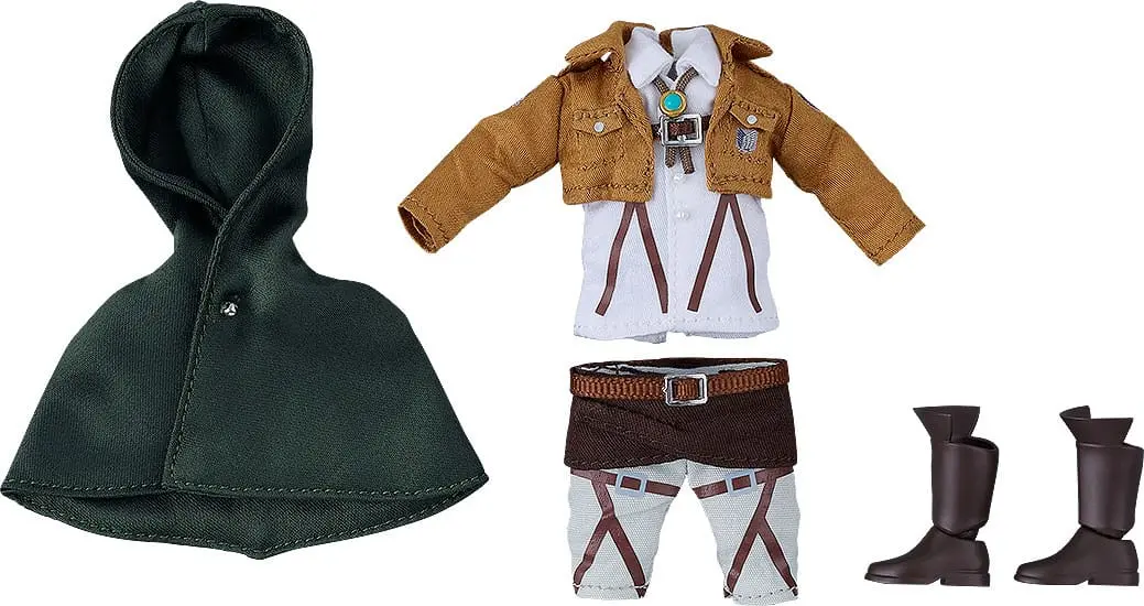 Attack on Titan Zubehör-Set für Nendoroid Doll Actionfiguren Outfit Set: Erwin Smith Produktfoto