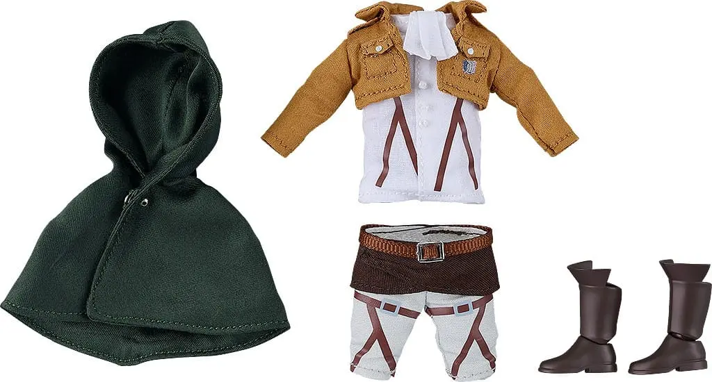 Attack on Titan Zubehör-Set für Nendoroid Doll Actionfiguren Outfit Set: Levi Produktfoto