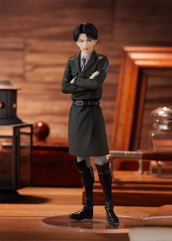 Attack on Titan Pop Up Parade PVC Statue Levi Dark Color Ver. heo European Exclusive Produktfoto