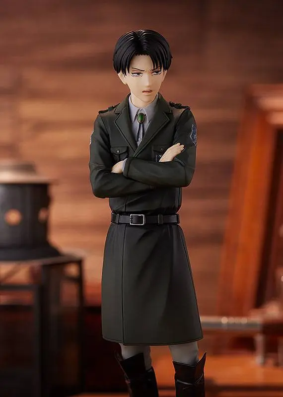 Attack on Titan Pop Up Parade PVC Statue Levi Dark Color Ver. heo European Exclusive Produktfoto