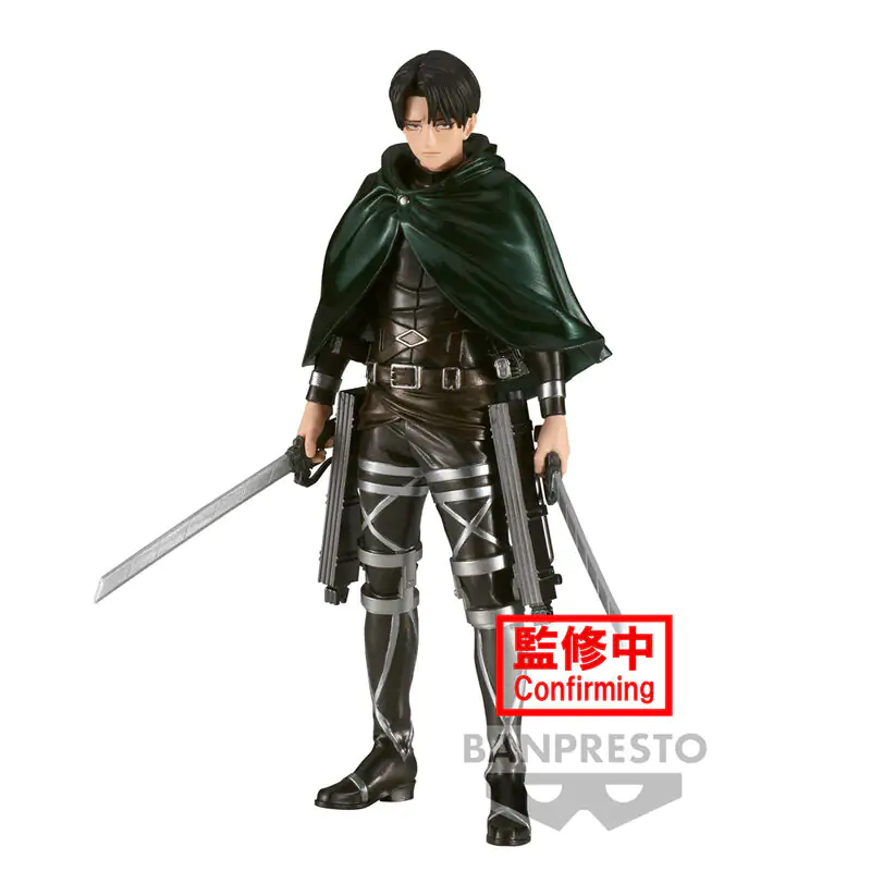 Attack on Titan The Final Season 10th Anniversary Levi Figur 16cm Produktfoto
