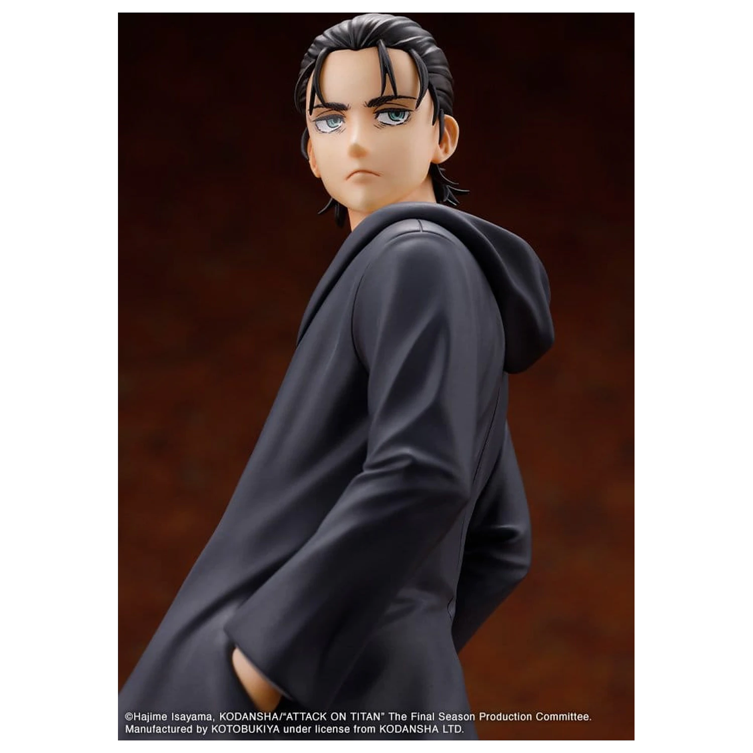 Attack on Titan: The Final Season Oshi Works PVC Figur Eren Yeager The Final Season Ver. 23 cm Produktfoto