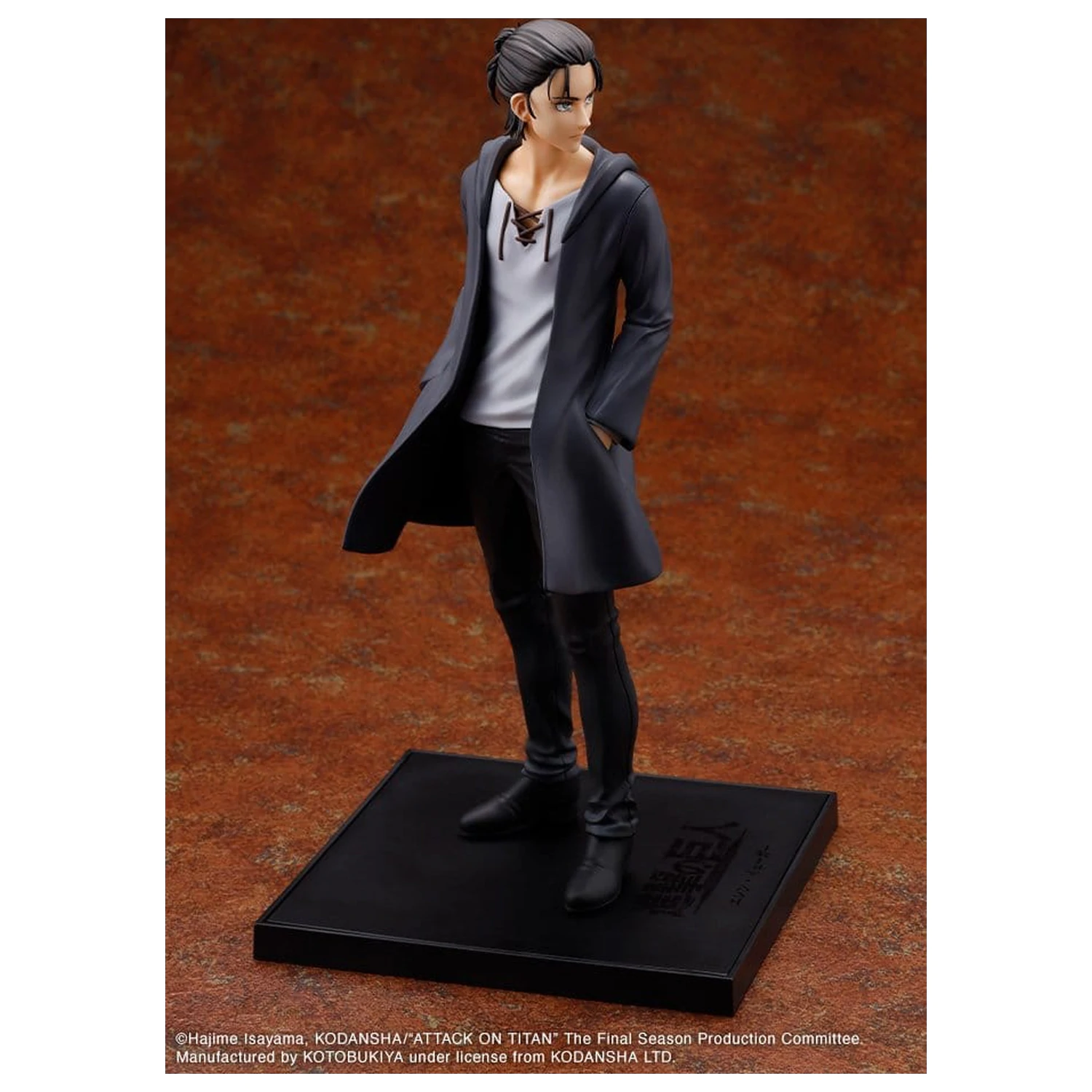 Attack on Titan: The Final Season Oshi Works PVC Figur Eren Yeager The Final Season Ver. 23 cm Produktfoto