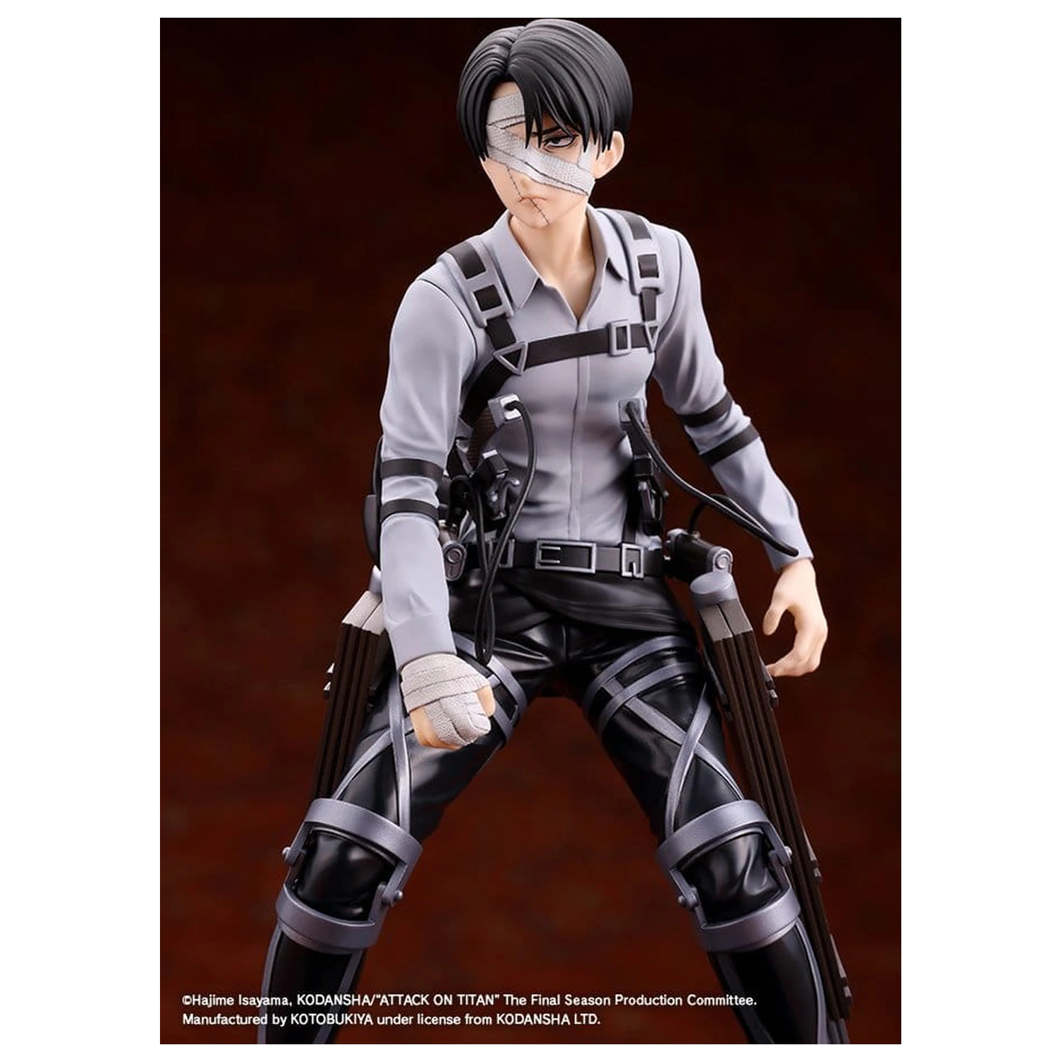Attack on Titan: The Final Season Oshi Works PVC Figur Levi Ackerman The Final Season Ver. 20 cm Produktfoto