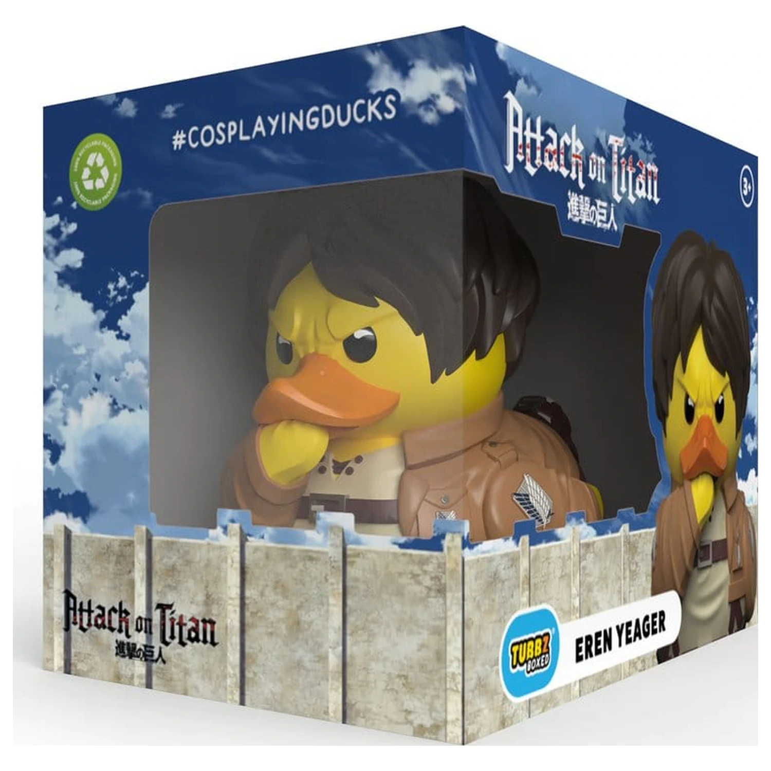 Attack on Titan Tubbz PVC Figur Eren Yeager Produktfoto